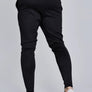 SikSilk - Black Essentials Poly Joggers